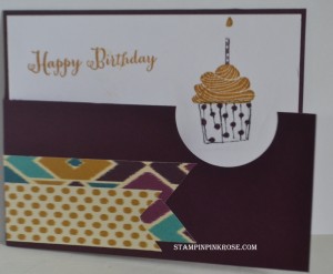 Bohemian Cards Cupcake