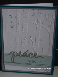 Woodland Embossing Folder